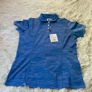 FootJoy Prodry Performance Solid Interlock Golf Polo